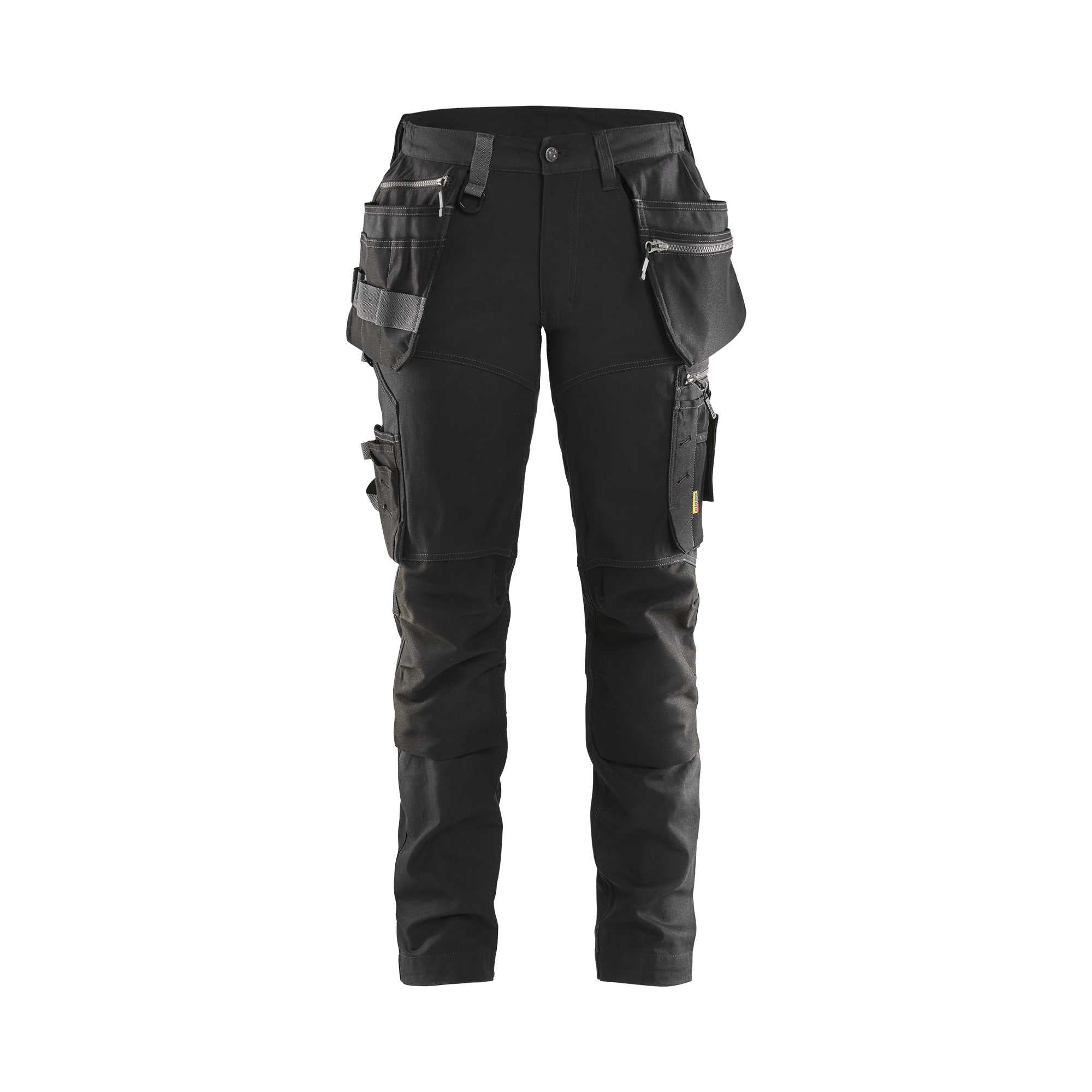 BLAKLADER 71151343 Women's craftsman trousers with Stretch Work Trousers Women - canvas fabric